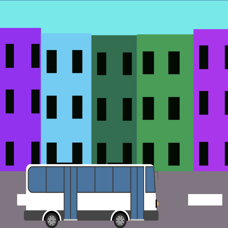 Bus Ride Animation Picture